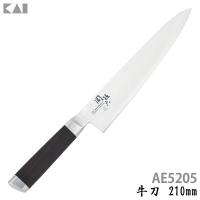 包丁 関孫六 貝印 ダマスカス 牛刀 210mm AE5205 | アイリスプラザ Yahoo!店