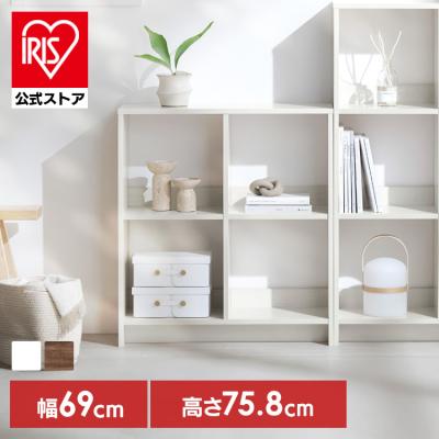 カラーボックス 2段（色：ホワイト系）のおすすめ人気商品一覧 通販