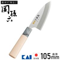 包丁 出刃包丁 ステンレス 105mm 右利き用 関孫六 銀寿ステンレス 和包丁 AK5060 日本製 貝印 KAI | アイリストップマート