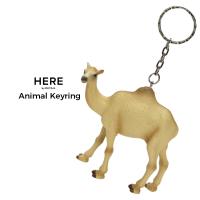 HERE by DETAIL アニマルキーリング キャメル キーホルダー フィギュア 動物 鍵 ディティール Animal Keyring ラクダ 動物園 | irodori Biotope