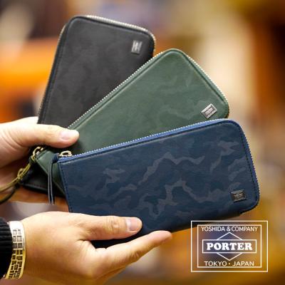 PORTER メンズ長財布（柄：迷彩）｜財布｜ファッション おすすめ人気