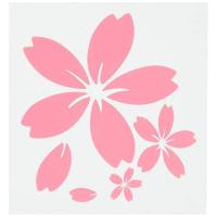 桜 SAKURA 転写 ステッカー ピンク [ 東洋マーク製作所(Toyo Mark) 3490 ] | いろ色通販 Abcolor