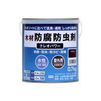 ペンキ 塗料 ニッペ 屋外木部 防腐 防カビ 防蟻 シロアリ予防 | 和信ペイント クレオパワー 0.7kg | ニッペホームオンライン