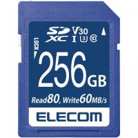 ELECOM MF-FS256GU13V3R SDXCカード/データ復旧サービス付/ビデオスピードクラス対応/UHS-I U3 80MB/s 256GB | IS-LINK
