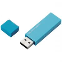 ELECOM MF-MSU2B16GBU USBメモリー/USB2.0対応/セキュリティ機能対応/16GB/ブルー | IS-LINK