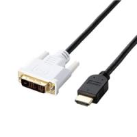 ELECOM DH-HTD10BK HDMI-DVI変換ケーブル/1m/ブラック | IS-LINK
