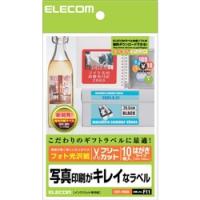 ELECOM EDT-FHKK フリーカットラベル フォト光沢紙(はがきサイズ) | IS-LINK