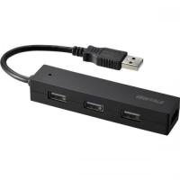 BUFFALO BSH4U25BKZ USB2.0ハブ 4ポートタイプ 簡易パッケージモデル ブラック | IS-LINK