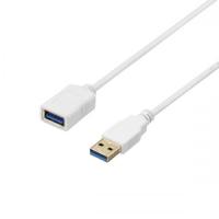 BUFFALO BU3AAS20WH USB3.2 Gen1 ケーブル 延長用 A-A スリム 2m ホワイト | IS-LINK