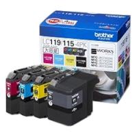 brother LC119/115-4PK インクカートリッジ大容量タイプ お徳用4色パック | IS-LINK