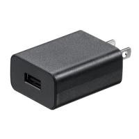 サンワサプライ ACA-IP87BK USB充電器（2A・ブラック） | IS-LINK
