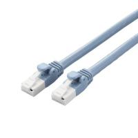 ELECOM LD-GPAT/BU1/RS1 LANケーブル/CAT6A対応/EU RoHS指令準拠/爪折れ防止/簡易パッケージ仕様/1m/ブルー/10個セット | IS-LINK