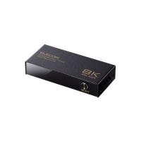 ELECOM DH-SW8KBD21BK HDMI切替器/8K60Hz対応/双方向/メタル筐体/ブラック | IS-LINK