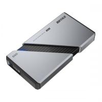 BUFFALO SSD-PE2.0U4-SA PC向け USB4（Gen3x2）対応 High-End ポータブルSSD 2TB シルバー | IS-LINK