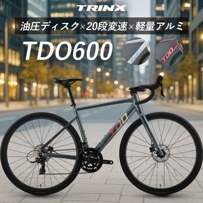 TRINX ロードバイク　ヨーロッパ仕様　限定カラー ブラックandレット TRINX ロードバイク ヨーロッパ仕様 限定カラー ブラックand