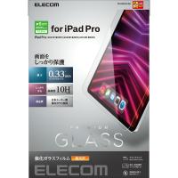 ELECOM（エレコム） iPad Pro 12.9インチ 第 6 /5 / 4 / 3 世代 用 ガラスフィルム 高透明 強化ガラス 表面硬度10H 指紋防止 飛散防止 エアーレス TB-A22PLFLGG | スマホケース・ウォッチベルトのCASE CAMP