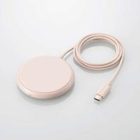 ELECOM（エレコム） ワイヤレス充電器 Qi認証 5W 卓上 滑り止めパッド ケーブル一体 おくだけ充電 | スマホケース・ウォッチベルトのCASE CAMP