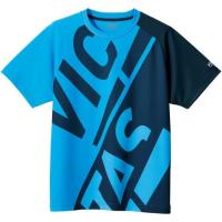 VICTAS　ブロック ロゴ ティー　Tシャツ　ヴィクタス 卓球　632102 | 伊勢崎卓球ヤフー店