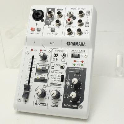 【値下げ可能】AG03 ホワイト YAMAHA ag03 ミキサーのおすすめ人気商品一覧 通販 - Yahoo