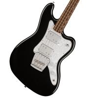 (WEBSHOPクリアランスセール)Squier by Fender / Paranormal Rascal Bass HH Laurel Fingerboard White Pearloid Pickguard Metallic Black スクワイヤー | イシバシ楽器 17ショップス