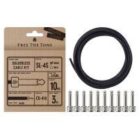 Free The Tone / SL-4S-NI-10K Solderless Cable Kit パッチケーブルキット フリーザトーン(池袋店) | イシバシ楽器 17ショップス