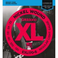 D'Addario / EXL170-6 Regular Light 32-130 Long Scale 6-Strings ベース弦 (横浜店) | イシバシ楽器 17ショップス