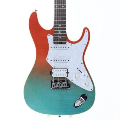 ARIA pro（エレキギター、セミアコ、フルアコ本体）（色：レッド系