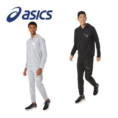 ASICS フィットネスウェア 上下セット（色：グレー系）｜ウエア