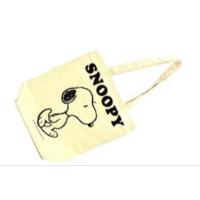 ナカ181435-23 【スヌーピー】【SNOOPY】ファスナースクエアトート【ホワイト】【白】【ピーナッツ】【ウッドストック】【すぬーぴー】【かばん】【バッグ】【… | いしだ屋