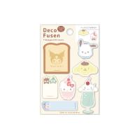 ティSR-5543196PS　【送料無料】【サンリオキャラクターズ】Deco付箋【パステル】【ハローキティ】【マイメロディ】【クロミ】【シナモロール】【ポムポムプリ… | いしだ屋