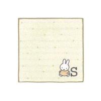 ツジ4010-408　【送料無料】【miffy】【ミッフィー】キラキライニシャルミニタオル【S】【ウサギ】 【ミッフィーちゃん】【ディック・ブルーナ】【絵本】【ア… | いしだ屋