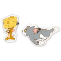 ティTJ-5542853OI　【トムとジェリー】【Tom and Jerry】2wayアクリルバッジセット【おいかけっこ】【トム】【ジェリー】【ワーナー】【アニメ】【クリップ】… | いしだ屋