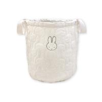 ティMF-5542976WH　【送料無料】【miffy】【ミッフィー】キルティングストレージ【L】【ホワイト】【白】 【ウサギ】 【ディック・ブルーナ】【絵本】【アニメ… | いしだ屋