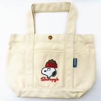 スモSN1801  【スヌーピー】【SNOOPY】ヘビーウェイトミニバッグ【ごはん】【ピーナッツ】【ウッドストック】【すぬーぴー】【アニメ】【かばん】【カバン】【… | いしだ屋