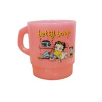 ショBT-PINK【BettyBoop】【ベティ・ブープ】ミルキースタッキングマグカップピンク【マグカップ】【ベティちゃん】【ベティ】【ベティブープ | いしだ屋