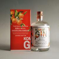 KOMASA GIN-桜島小みかん- 45° 500ml -クラフトジン- | 焼酎専門の焼酎維新館