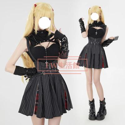 エ*ト様 ミサミサ SEX POT ReVeNGe ストライプ ワンピース パン デスノート ノート ミサミサ（ファッション）の商品一覧 通販 - Yahoo