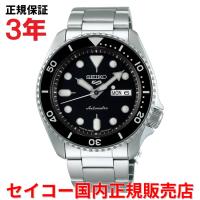 セイコー5スポーツ SEIKO メンズ 自動巻き 腕時計 42.5mm SKXシリーズ ブラック文字盤 SBSA005 | Watch&Jewelry ISLAND TRIBE