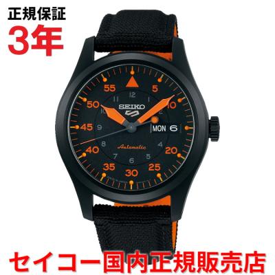 セイコー5 ブラック（ファッション）（ベルトカラー：ブラック系）の 