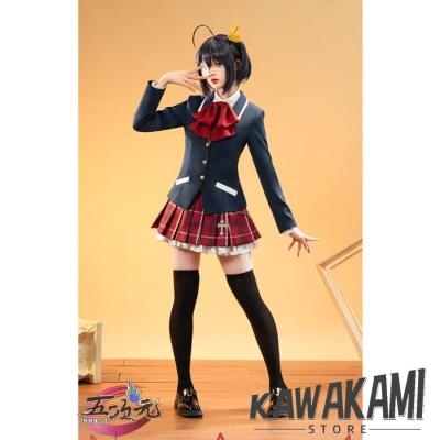 PUTOMAYO 「中二病でも恋がしたい」ワンピース 【中古美品】 PUTUMAYO × 中二病でも恋がしたい / 小鳥遊六花 付衿Wワンピース