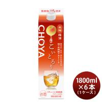 梅酒 CHOYA こいとろり パック 1800ml 1.8L × 1ケース / 6本 チョーヤ 既発売 | 逸酒創伝 弐号店