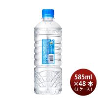 アサヒ飲料 おいしい水 天然水 富士山 シンプルecoラベル ＰＥＴ 585ml × 2ケース / 48本 のし・ギフト・サンプル各種対応不可 | 逸酒創伝