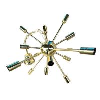 アウトレット セール品 ６０’sモダンスタイル スプートニク ランプ 16バルブ アウトレット セール品 60'sモダンスタイル スプートニク ランプ 16