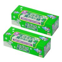 驚異の防臭袋 BOS (ボス) 生ゴミが臭わない袋 2個セット 生ゴミ処理袋【袋カラー：白】 (Mサイズ 90枚入) | イストワール1230