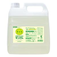 MIYOSHI 業務用 ミヨシ石鹸 無添加お肌のための洗濯用液体せっけん 4L | イストワール1230