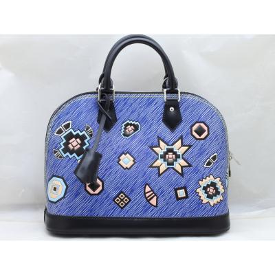 レディースバッグ（アルマ（LOUIS VUITTON））（色：ブルー系）の