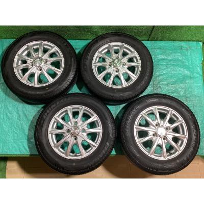 エナセーブ Weds ジョーカーJJ 13x4JJ +45 4H PCD100 DUNLOP EC204 145