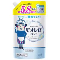 （ボディウォッシュ ビオレu フレッシュフローラル 液体タイプ 2L つめかえ用）2.0L エコパック ボディソープ 素肌 弱酸性 全身洗浄料 ポンプ コストコ 564470 | アイテンプ 生活雑貨店