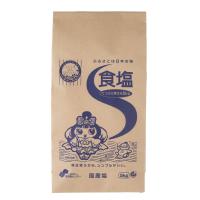 日本産 食塩 5kg 国産塩 ふるさとは日本の海 毎日使うからシンプルがいい 財団法人 塩事業センター 岡山県 502396 -091 | アイテンプ 生活雑貨店
