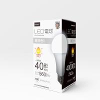 HIDISC LED電球（一般電球40形相当）長寿命 昼白色 HDLED40W5000K | shopooo by GMO